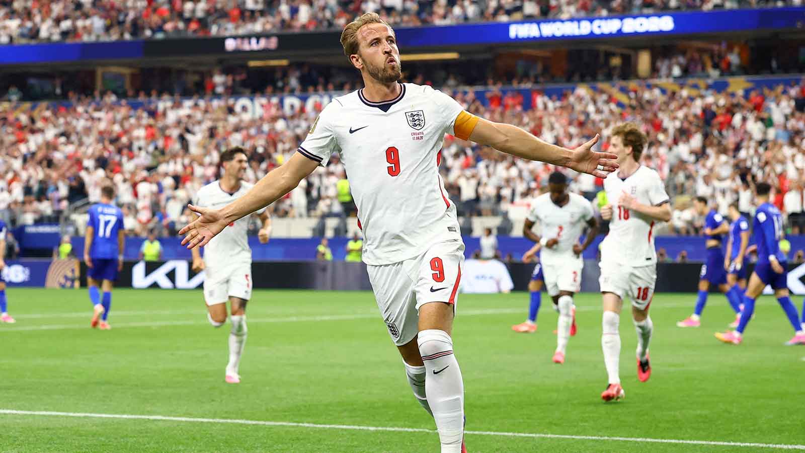 Harry Kane ties historic England record in World Cup win vs. Croatia