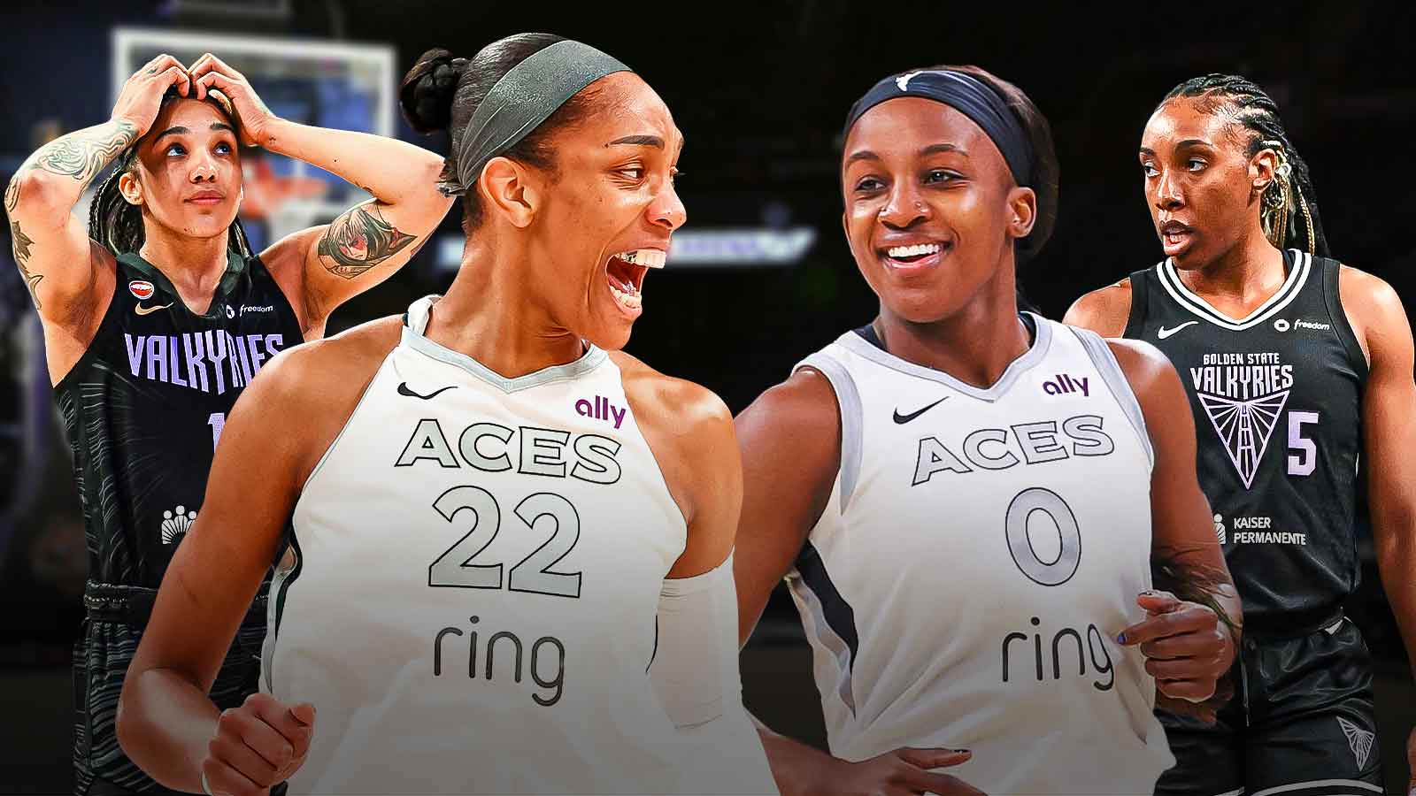 How ‘mental mistakes’ doomed Valkyries in narrow loss to A’ja Wilson, Aces