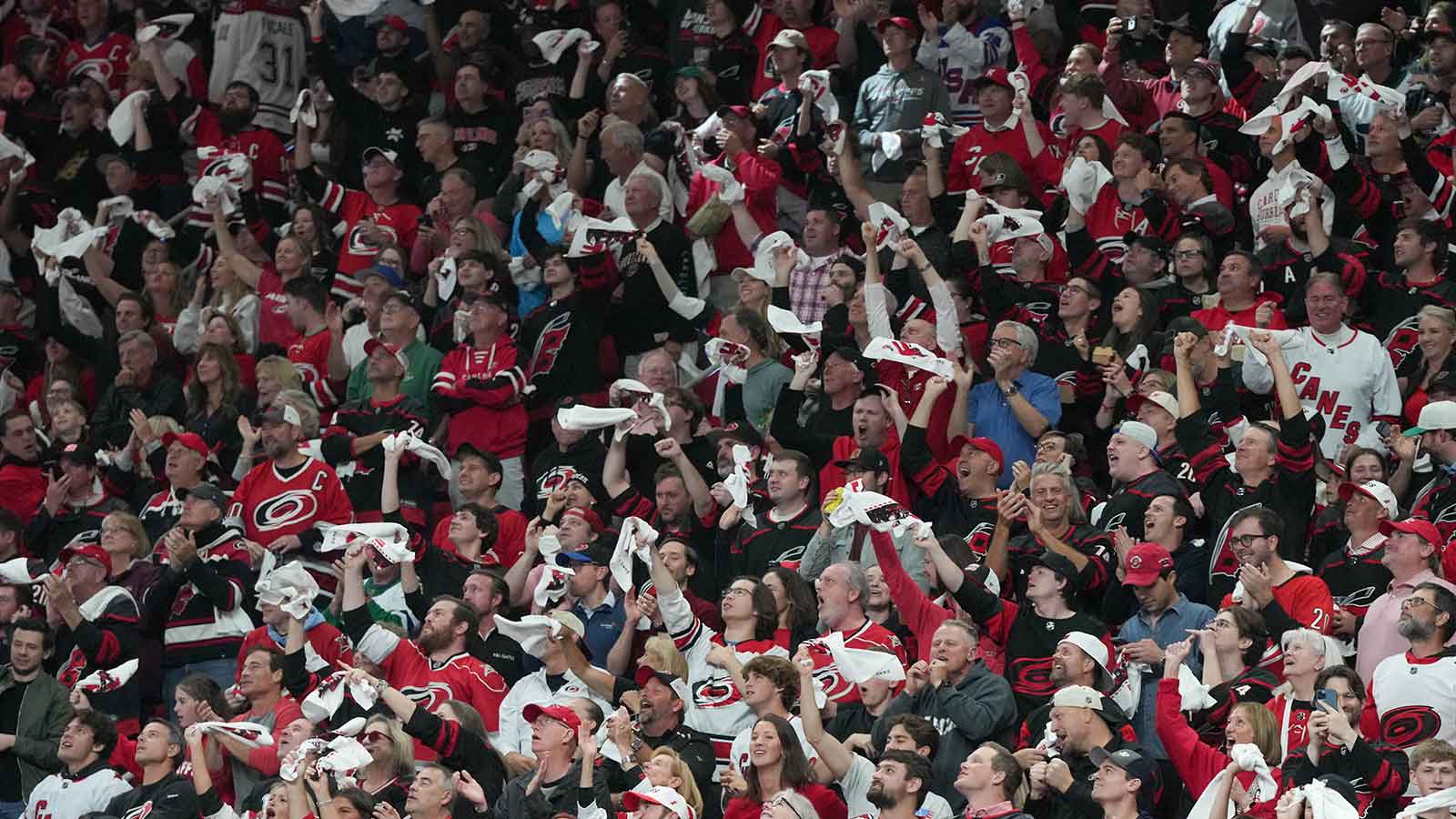 Watch Hurricanes fans fill Lenovo Center for Game 4 win