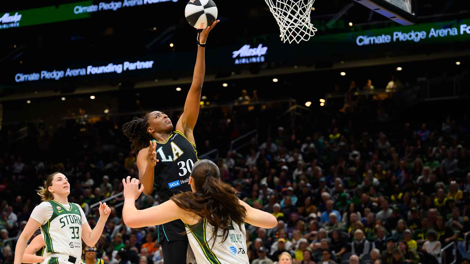 Kelsey Plum reveals message to Nneka Ogwumike that sparked win vs. Storm