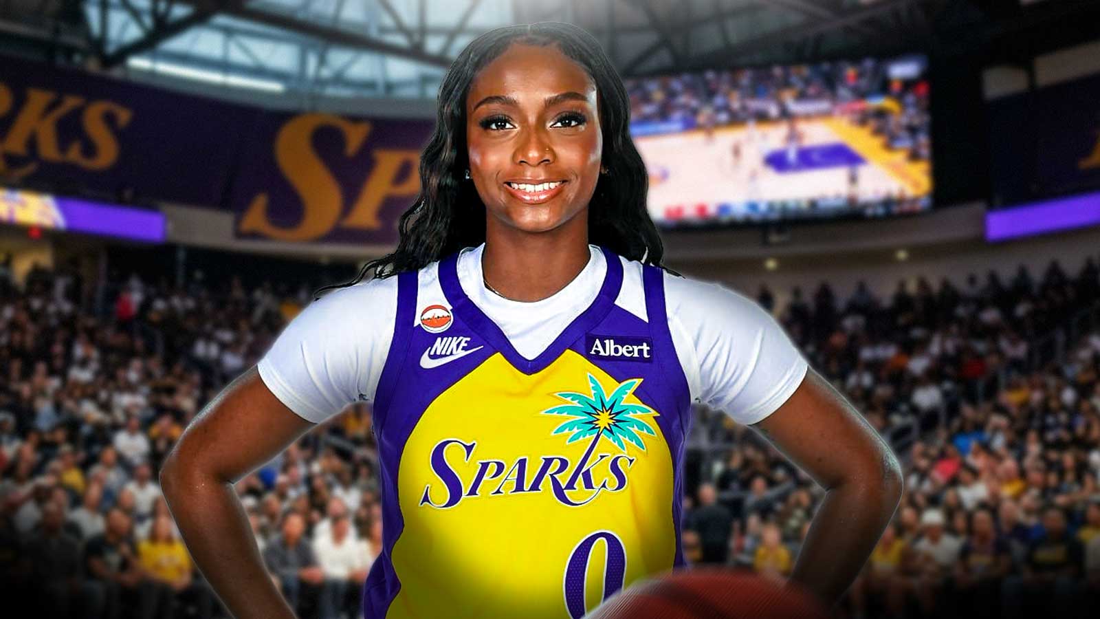Exclusive: How Ta’Niya Latson has navigated Sparks rookie season
