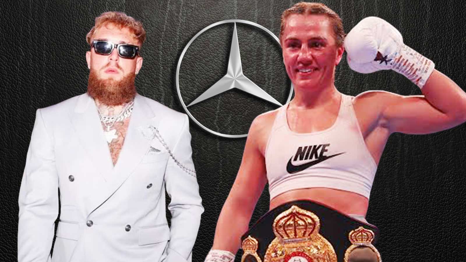 Jake Paul gifts Ellie Scotney a Mercedes Benz after historic achievement