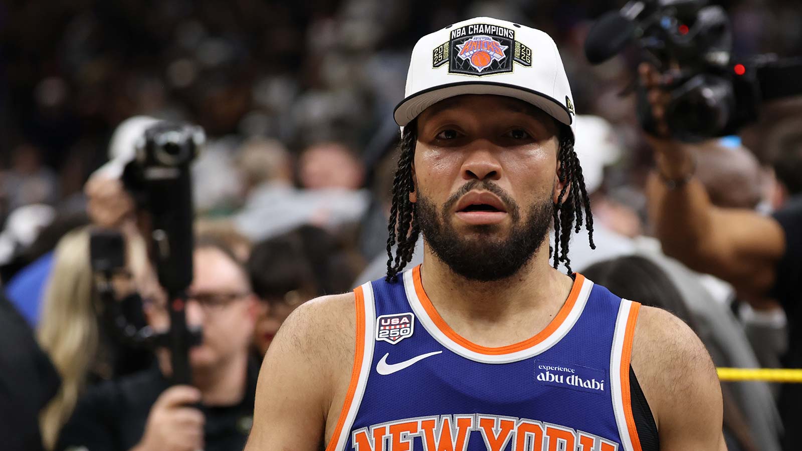 Knicks’ Jalen Brunson begs Mike Brown to put ‘Who Let the Dogs Out’ to bed