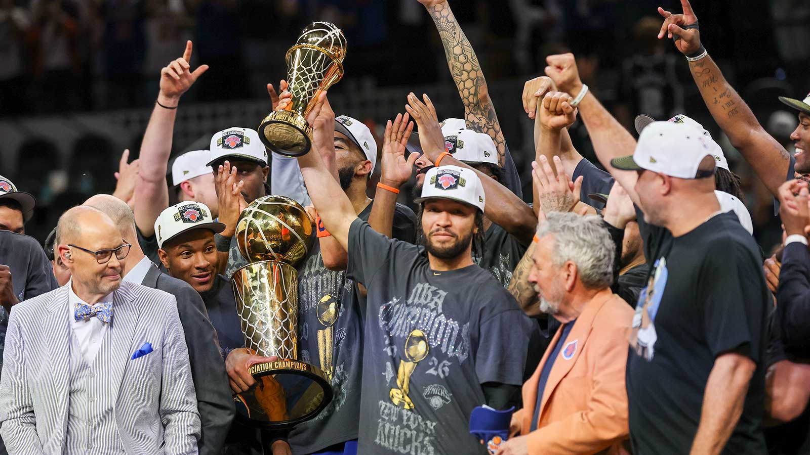 Jalen Brunson gets full Game of Thrones treatment after winning NBA Finals MVP