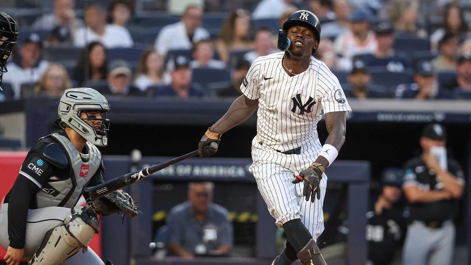 Why Yankees’ Jazz Chisholm Jr. still won’t wear cup after brutal crotch shot vs. White Sox