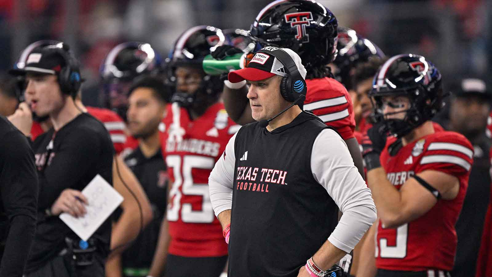 Texas Tech’s Joey McGuire pumps the brakes on Week 3 Brendan Sorsby return