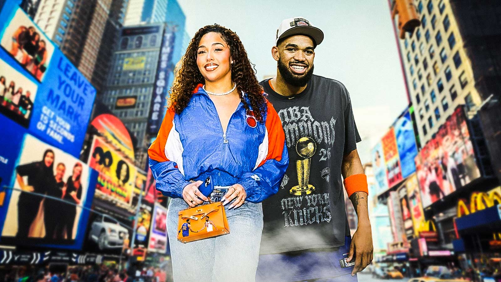 Exclusive: ‘Shocked’ Jordyn Woods on Karl-Anthony Towns, Knicks’ bond through NBA title run