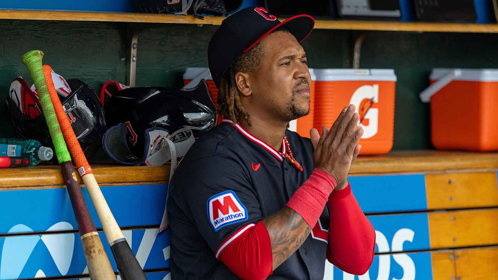 Jose Ramirez becomes 3rd Guardians player to exit Tigers game with injury