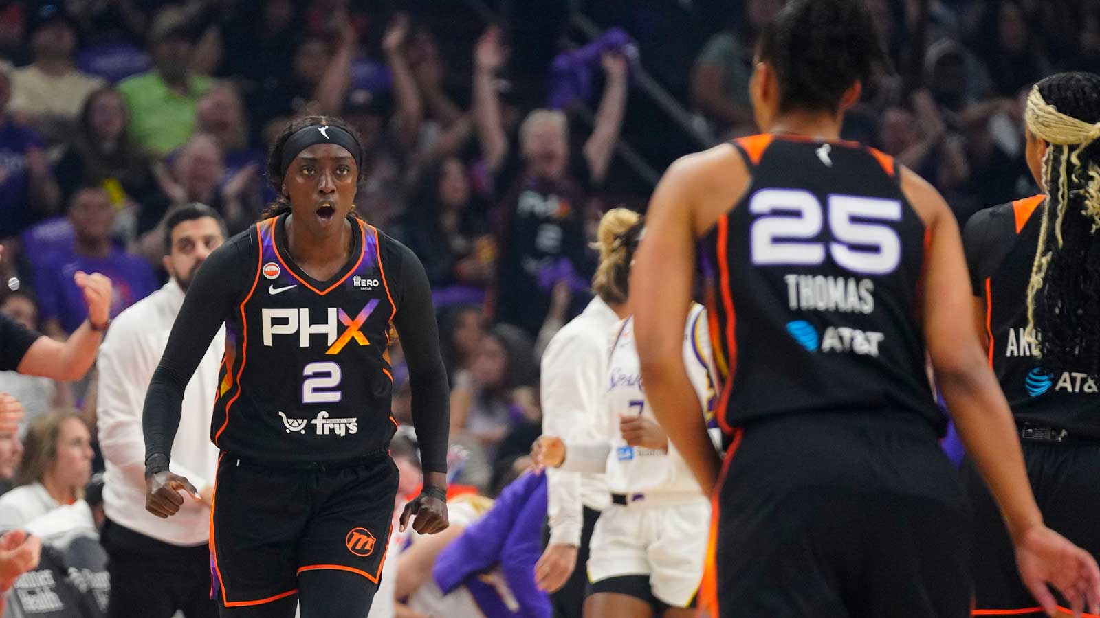 Mercury’s Kahleah Copper moves past ‘f***ing overhinking’ with career-high explosion