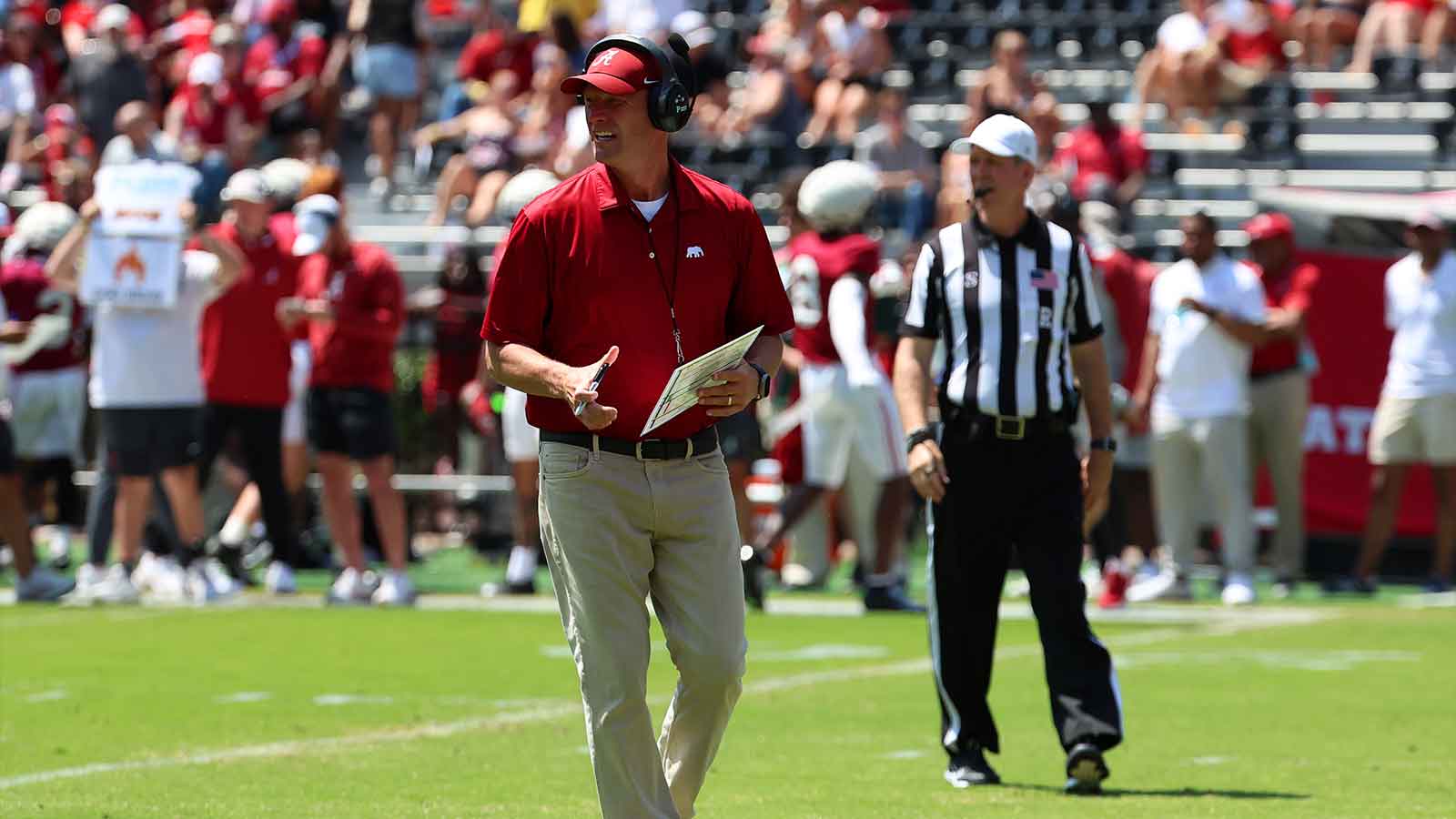 Alabama HC Kalen DeBoer gives confident update on quarterback competition