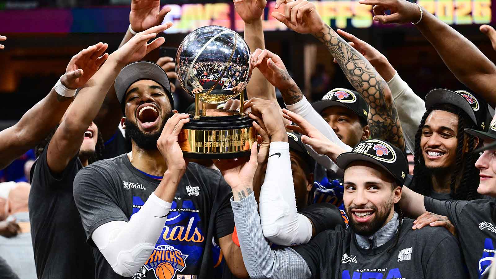 Knicks’ Karl-Anthony Towns gives Jose Alvarado props for 3-year extension