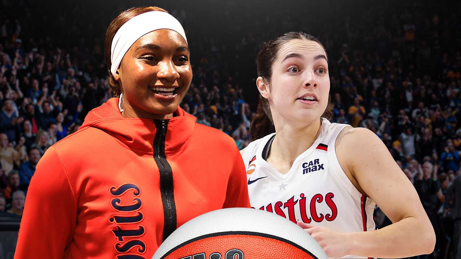 Mystics’ Kiki Iriafen delivers ‘poise’ praise to Georgia Amoore after Liberty upset