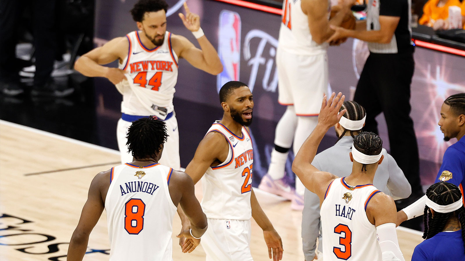 Knicks' chemistry gets Kendrick Perkins shoutout after NBA Finals Game 1