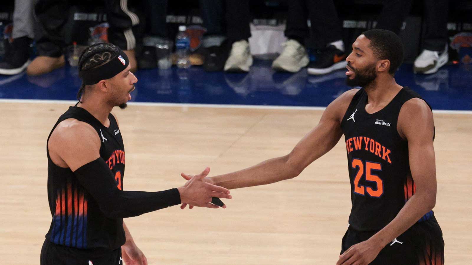 Knicks' Josh Hart takes jab at Mikal Bridges trade hate after NBA title