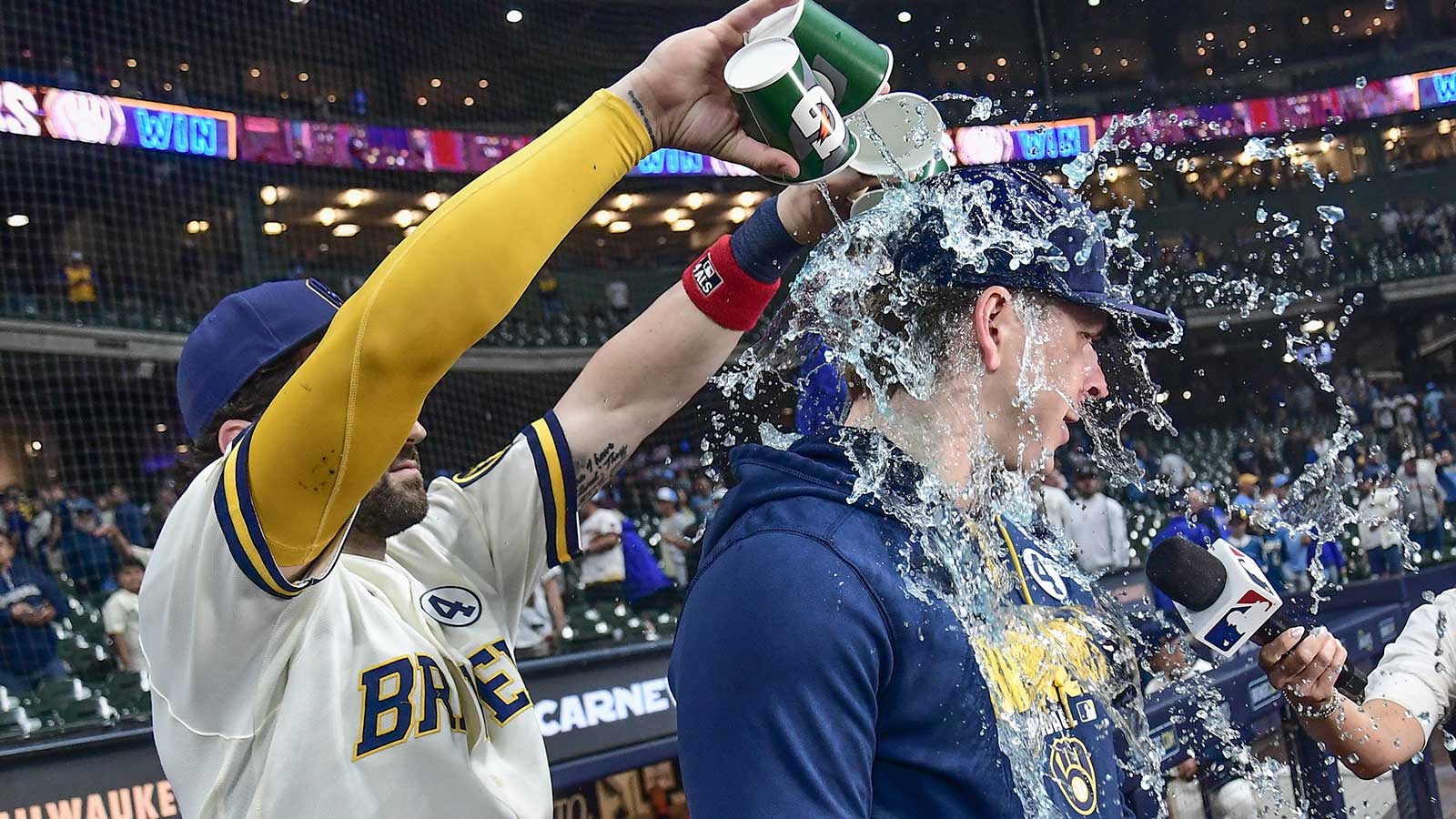 Brewers’ Kyle Harrison leaves Giants in shambles after shoving against former team