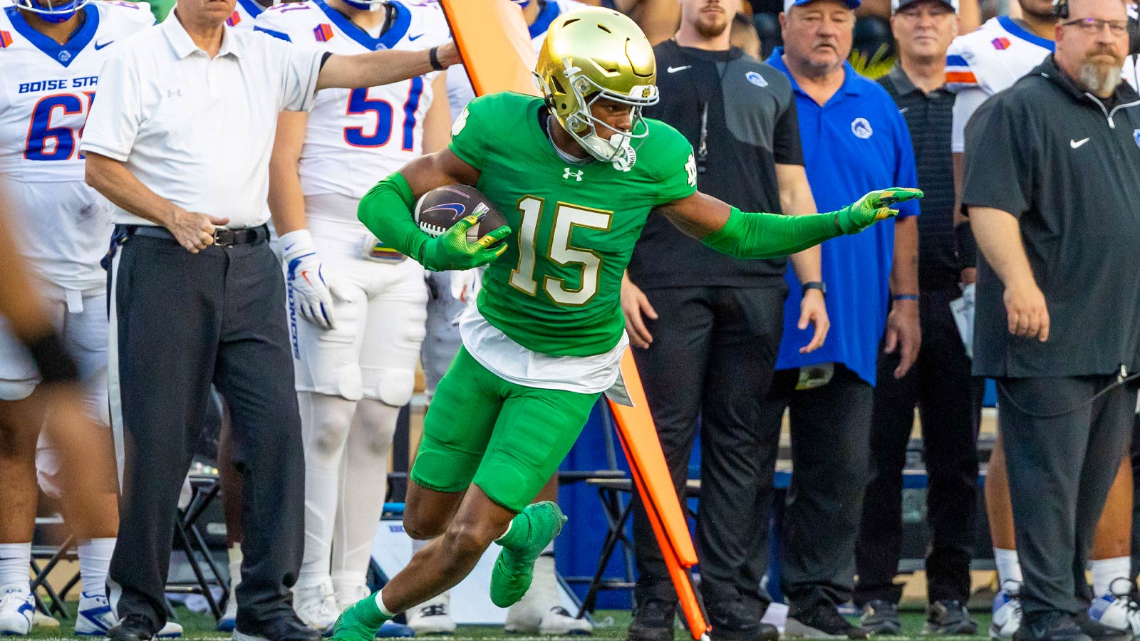 Notre Dame’s Leonard Moore given unanimous CB1 tag in 2027 NFL Draft by experts