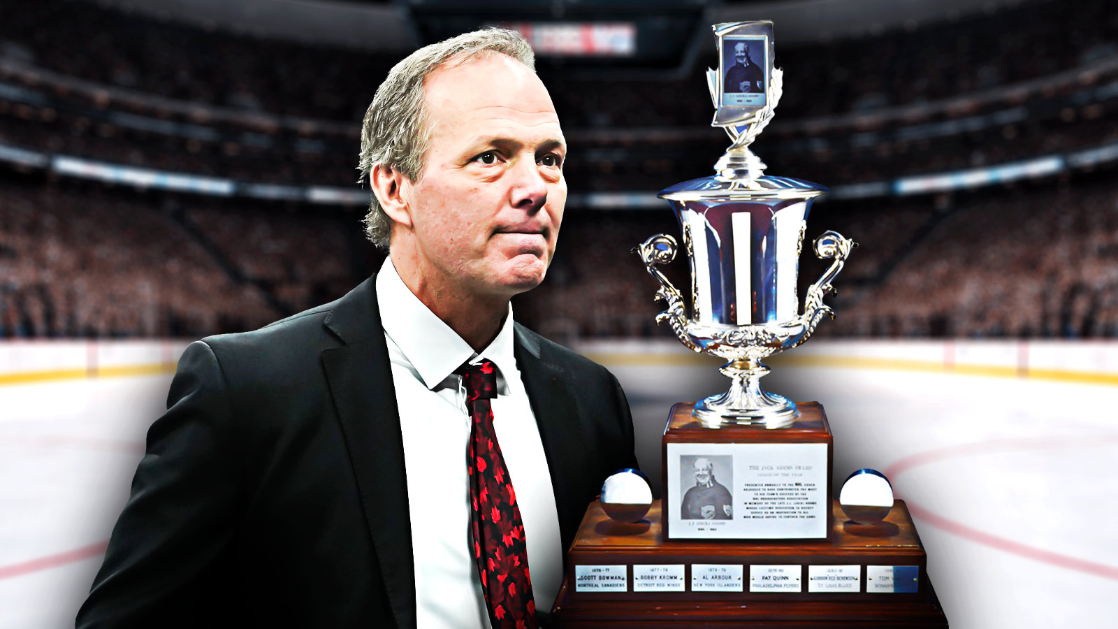 Lightning coach Jon Cooper’s reaction to winning 1st Jack Adams says it all
