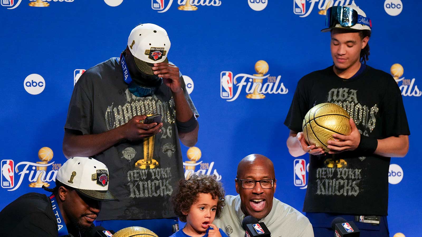 Knicks fans’ Rowdy Times Square championship celebration literally becomes fire