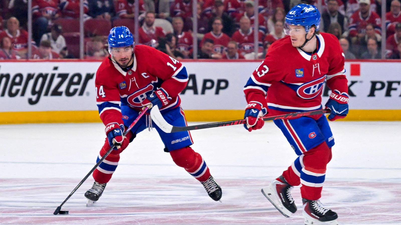 Canadiens’ Cole Caufield, Nick Suzuki react to winning Selke, Lady Byng
