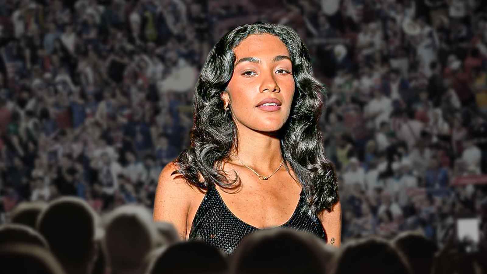 Olivia Dean posts reaction to England's World Cup goal during concert