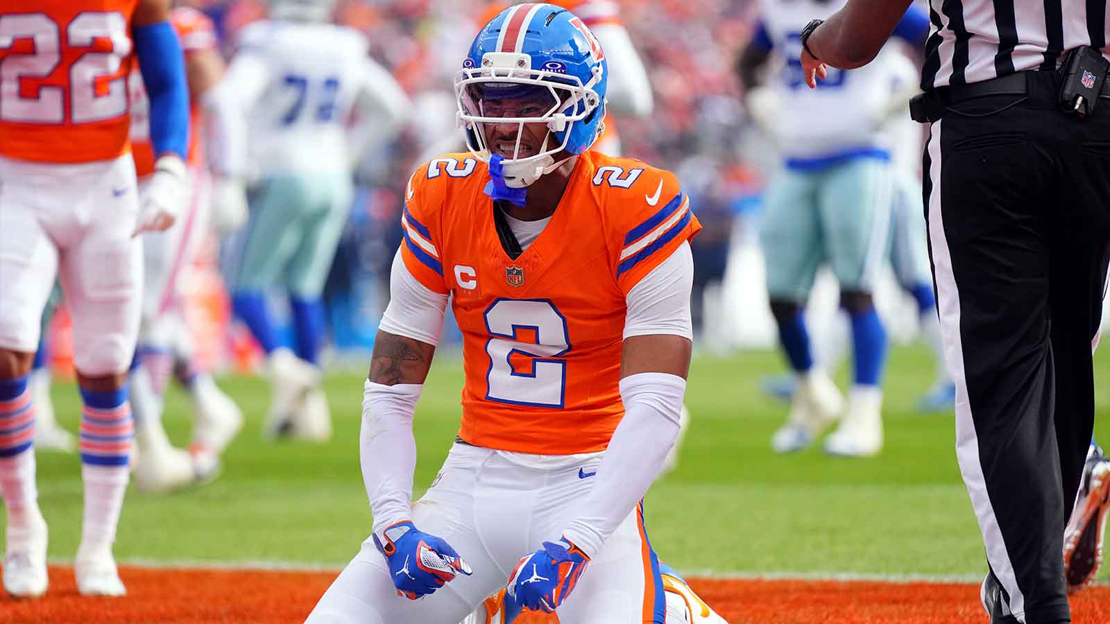 Broncos’ Patrick Surtain II makes DPOY declaration to Myles Garrett
