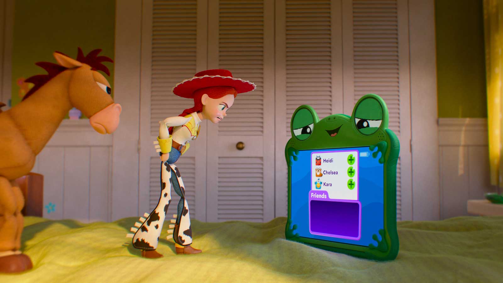 Jessie (Joan Cuasck) and Lilypad (Greta Lee).