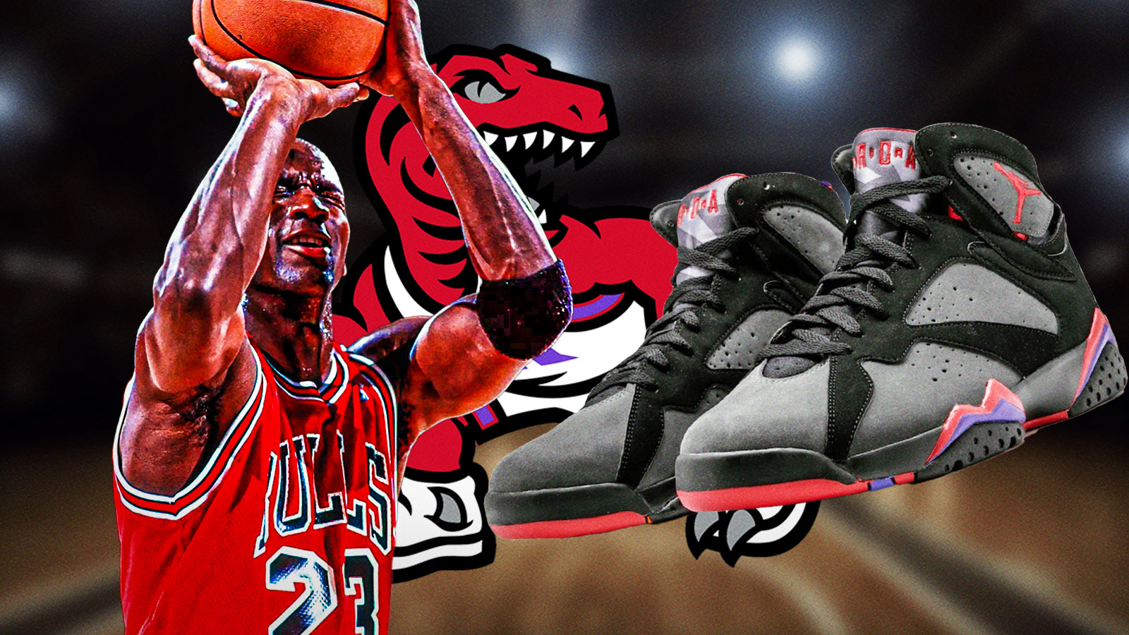 Air Jordan 7 Raptors, Air Jordan 7 DMP, Air Jordan, Michael Jordan