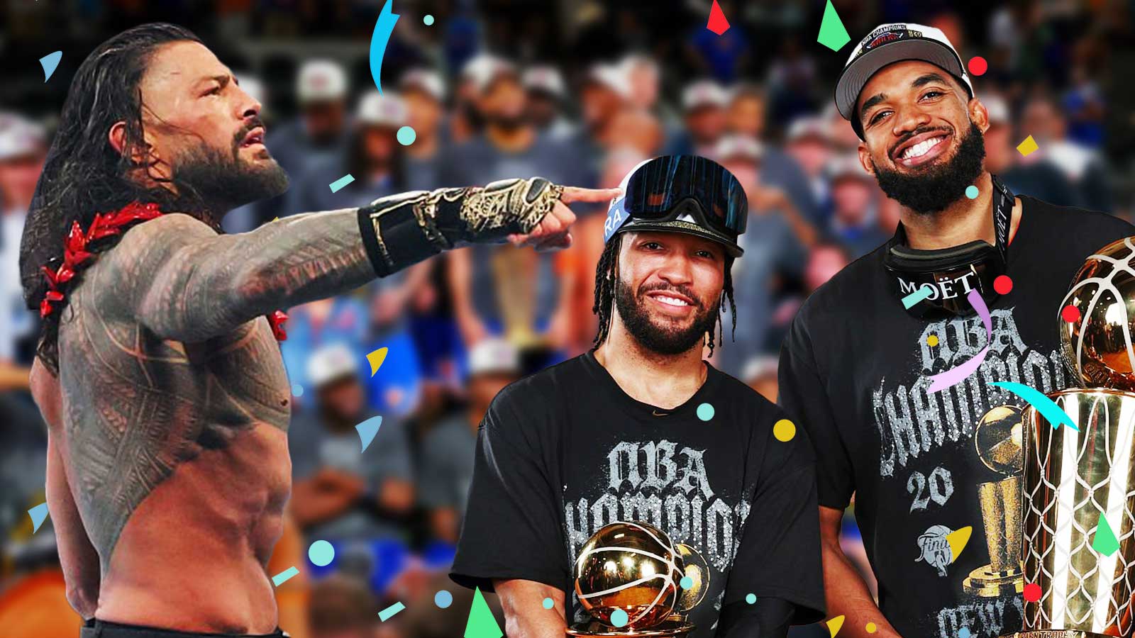 Roman Reigns ‘acknowledges’ Knicks, Jalen Brunson after championship win