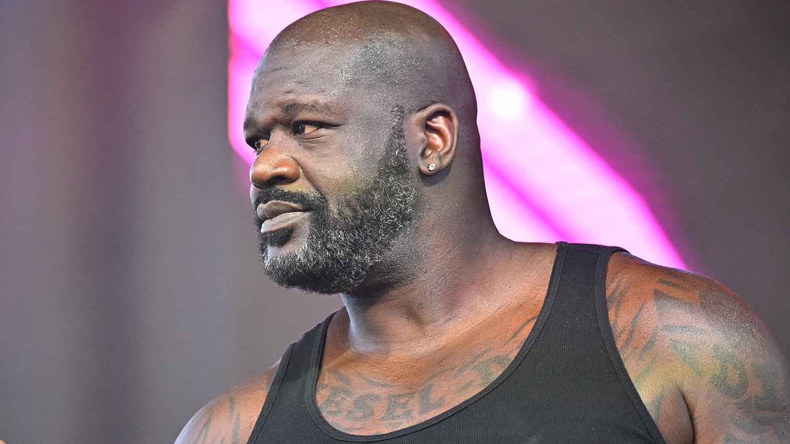 Why Shaq is still holding a grudge with Larry David amid Knicks-Spurs Game 4