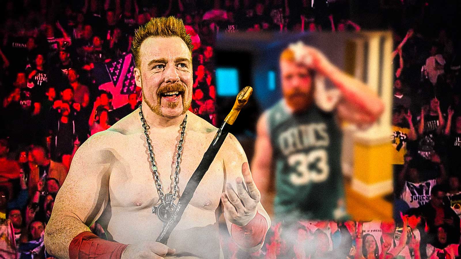WWE star Sheamus shows off bloody head gash from ‘gym fail’