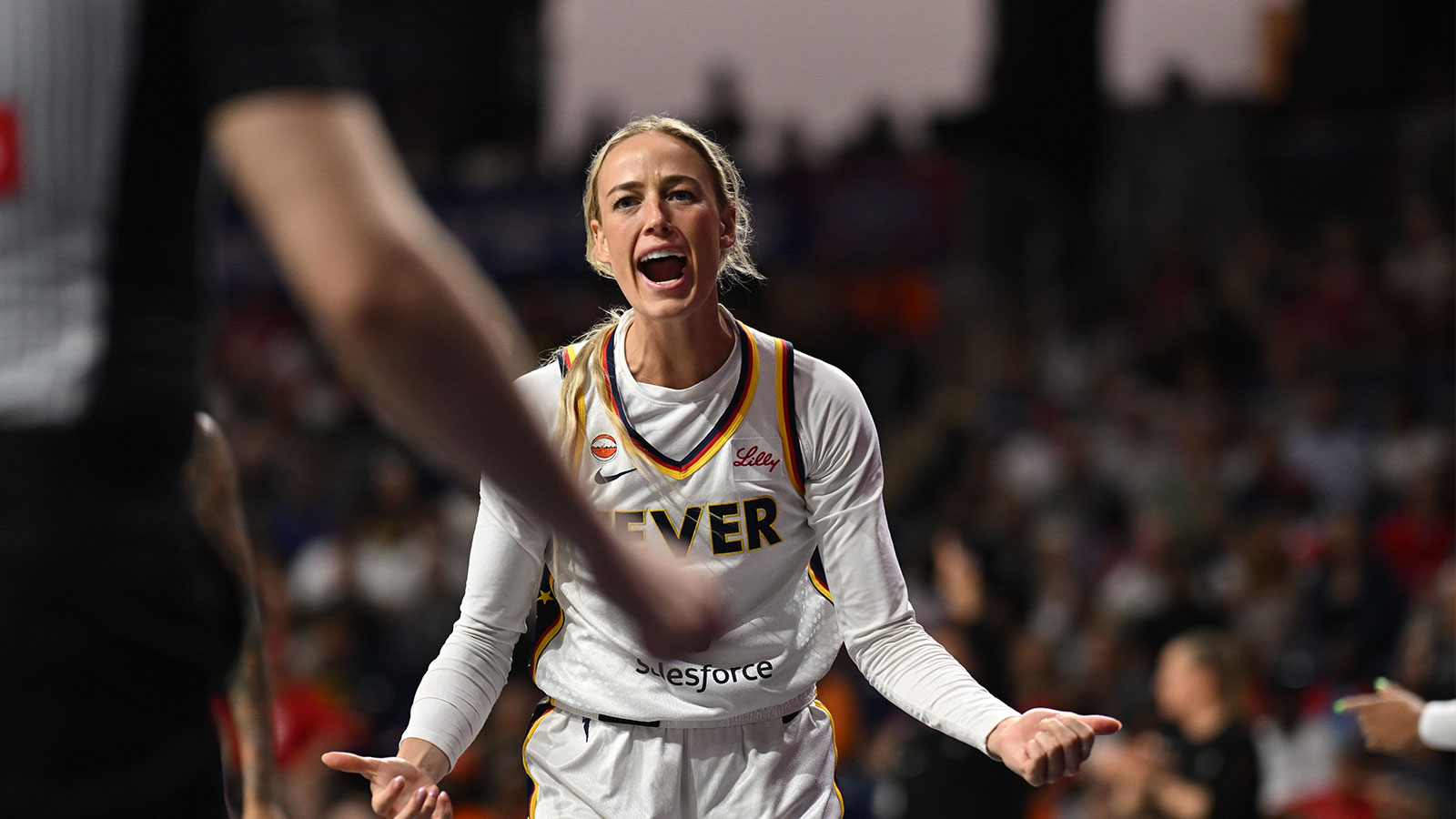 Indiana Fever guard Sophie Cunningham.