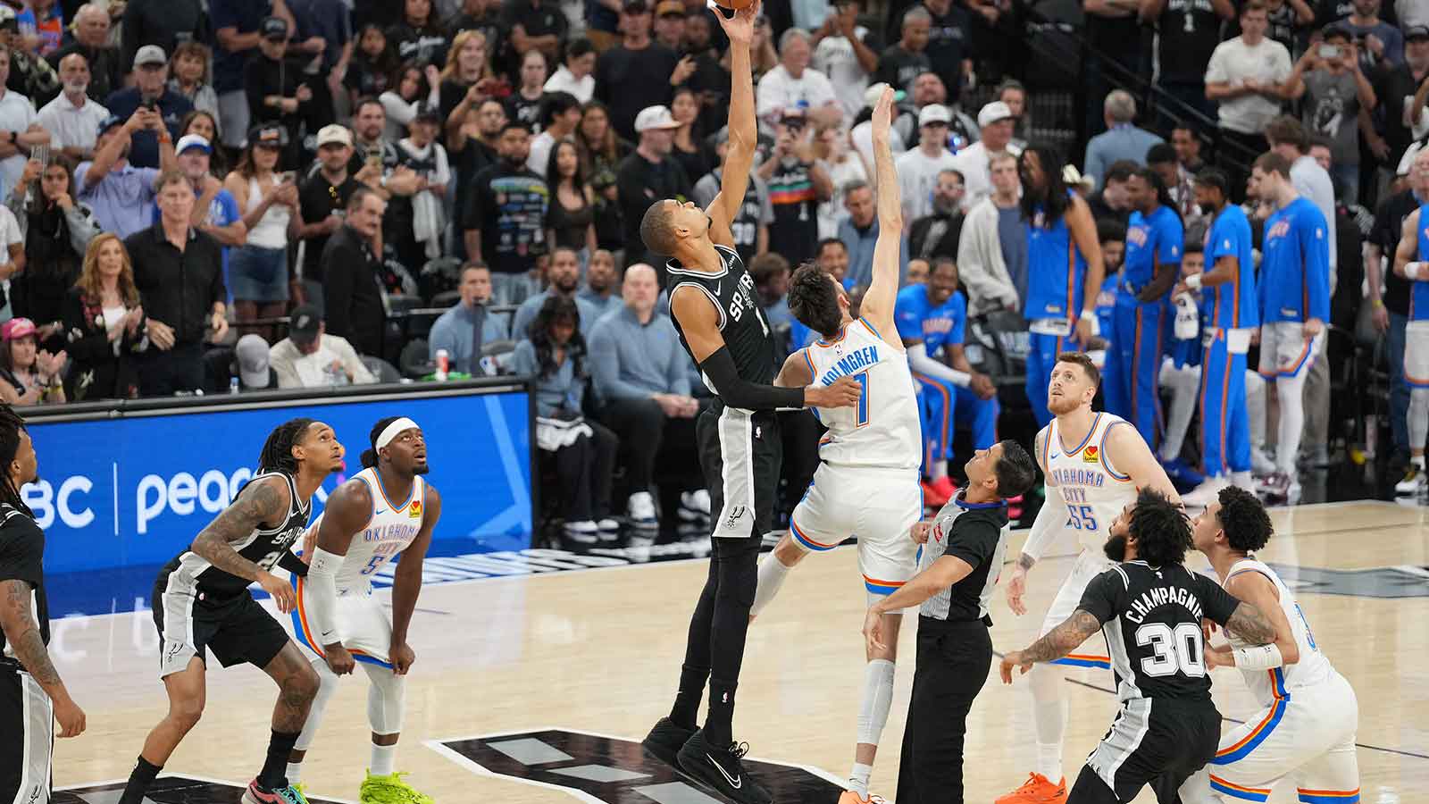 Spurs’ Game 7 vs. Thunder surpasses 2 billion views across social media