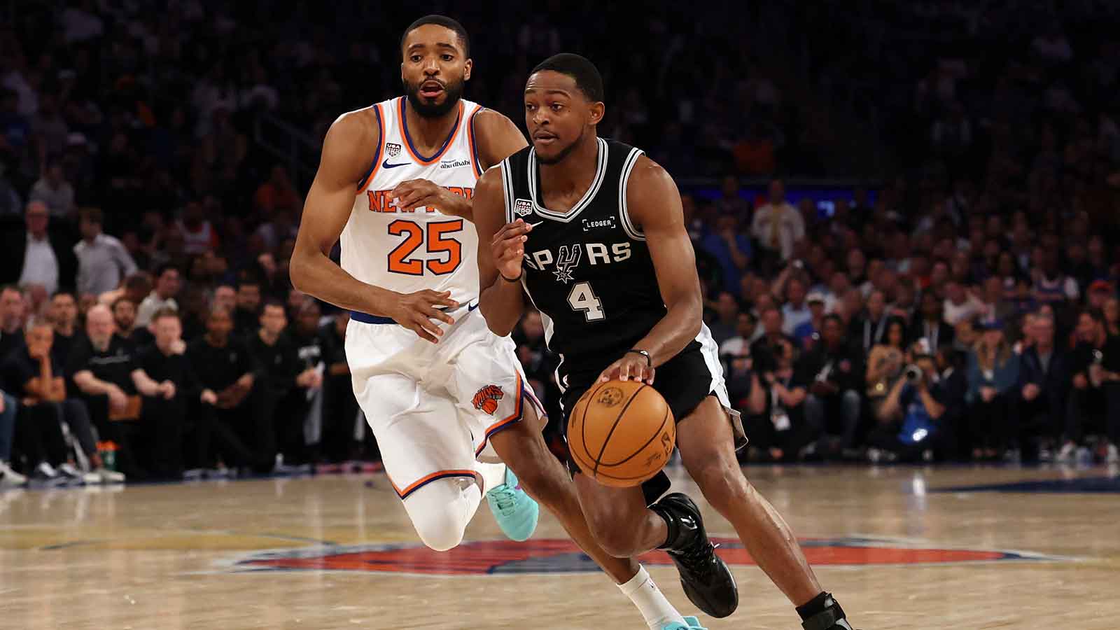 Knicks’ Mikal Bridges admits to doing ‘bad job defensively’ in Game 3 loss to Spurs