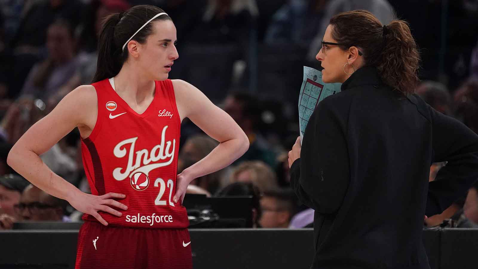 Fever’s Stephanie White brings up double standard after viral spat with Caitlin Clark