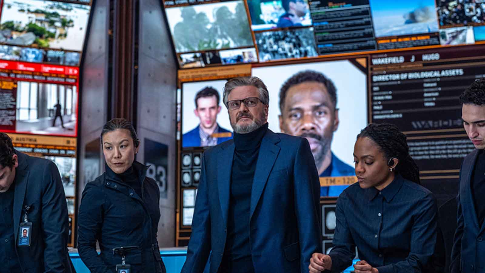Colin Firth in the new movie Disclosure Day.
