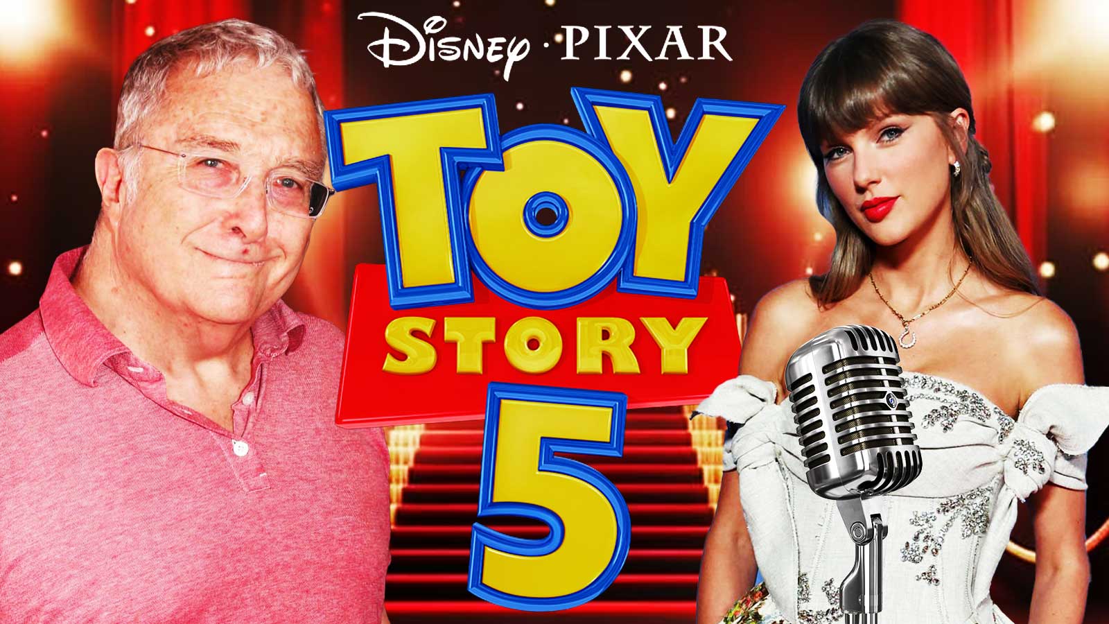 Taylor Swift, Randy Newman team for beautiful ‘You’ve Got a Friend in Me’ duet at Toy Story 5 premiere