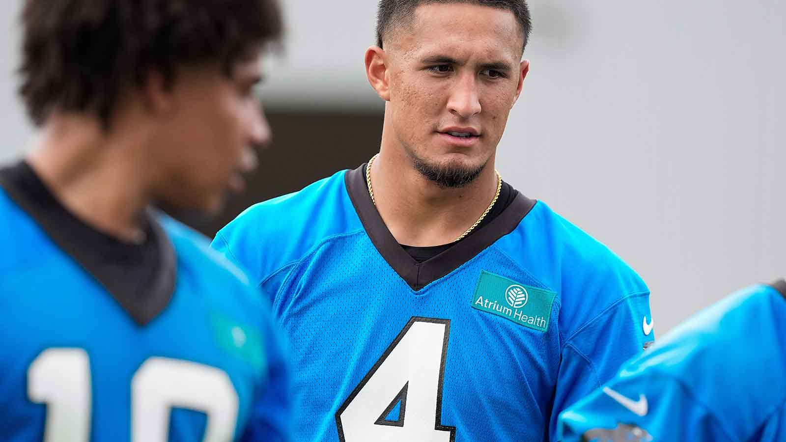 Panthers’ Tetairoa McMillan shuts down injury concerns, expects quick rehab