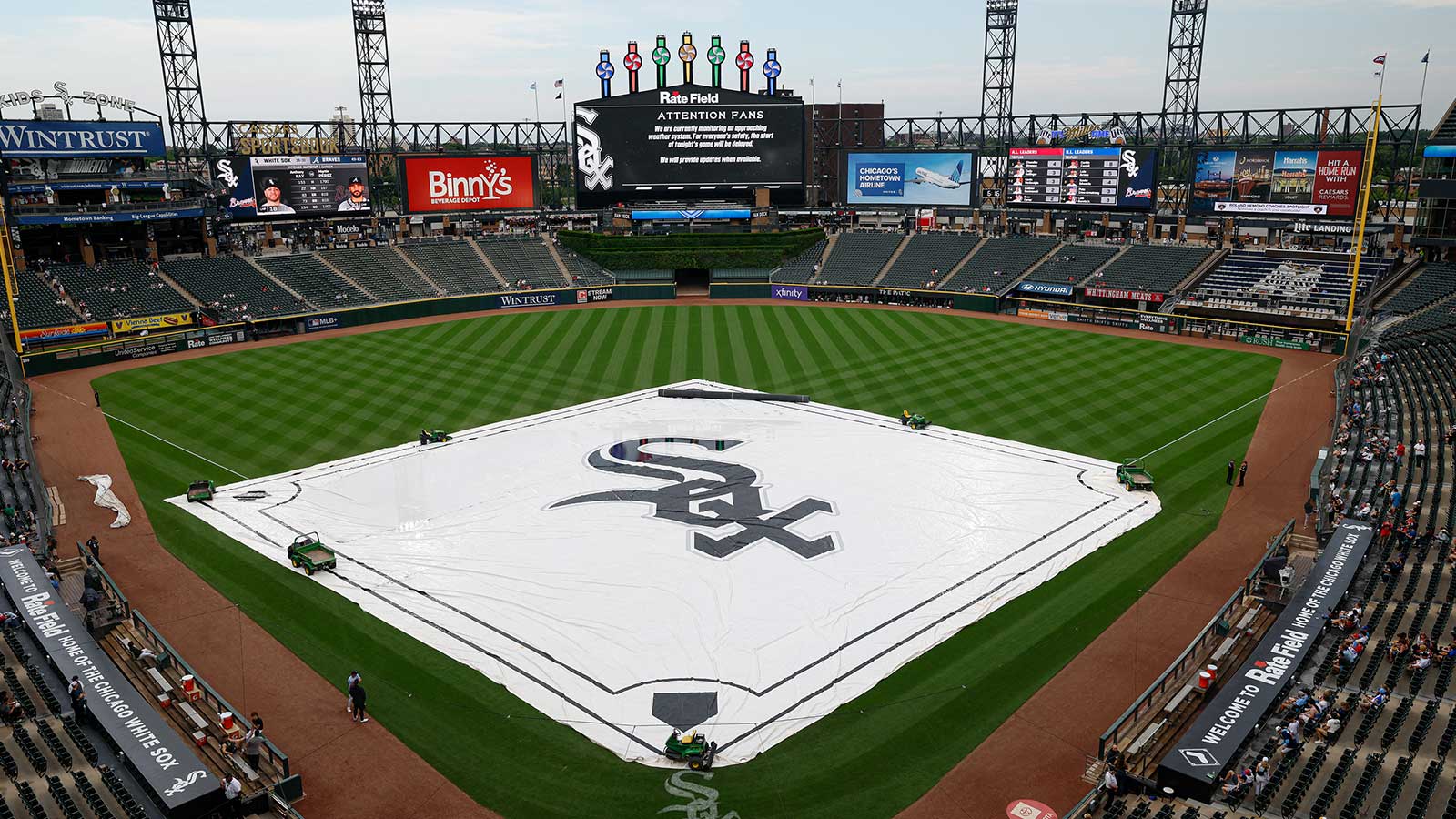 Why Braves-White Sox game was postponed on Thursday
