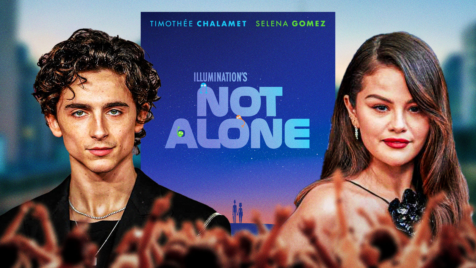 Timothée Chalamet announces new movie with Spurs fan Selena Gomez after Knicks’ championship
