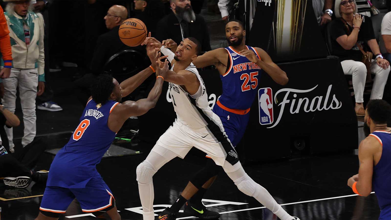 Spurs’ Victor Wembanyama admits to losing control in Game 2: I’m still very blurry