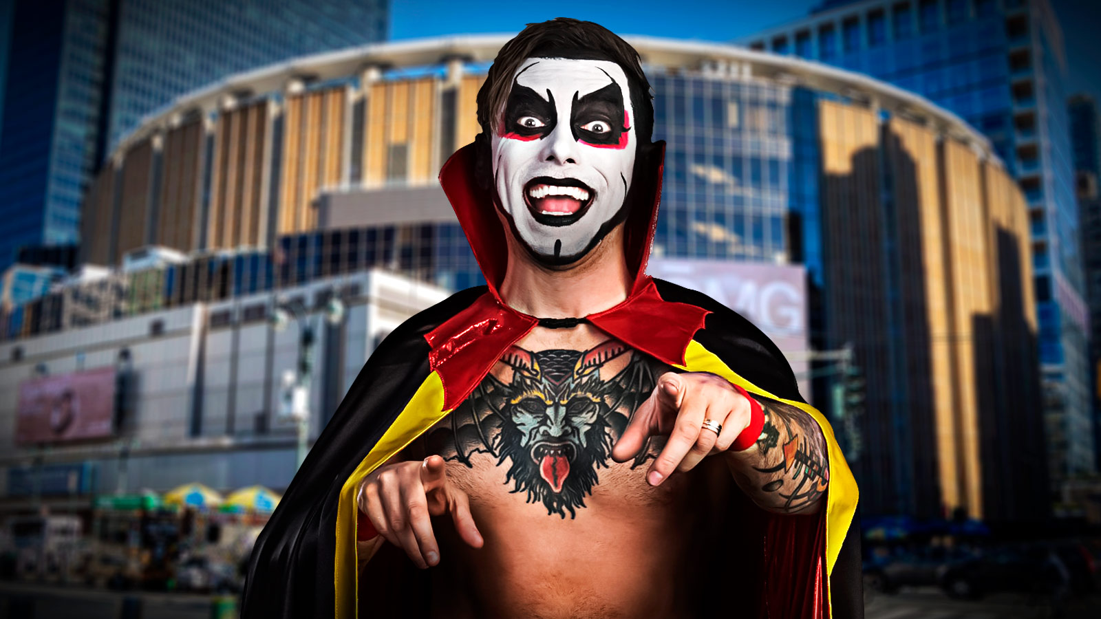 WWE’s Danhausen in awe over Madison Square Garden show after Knicks’ championship