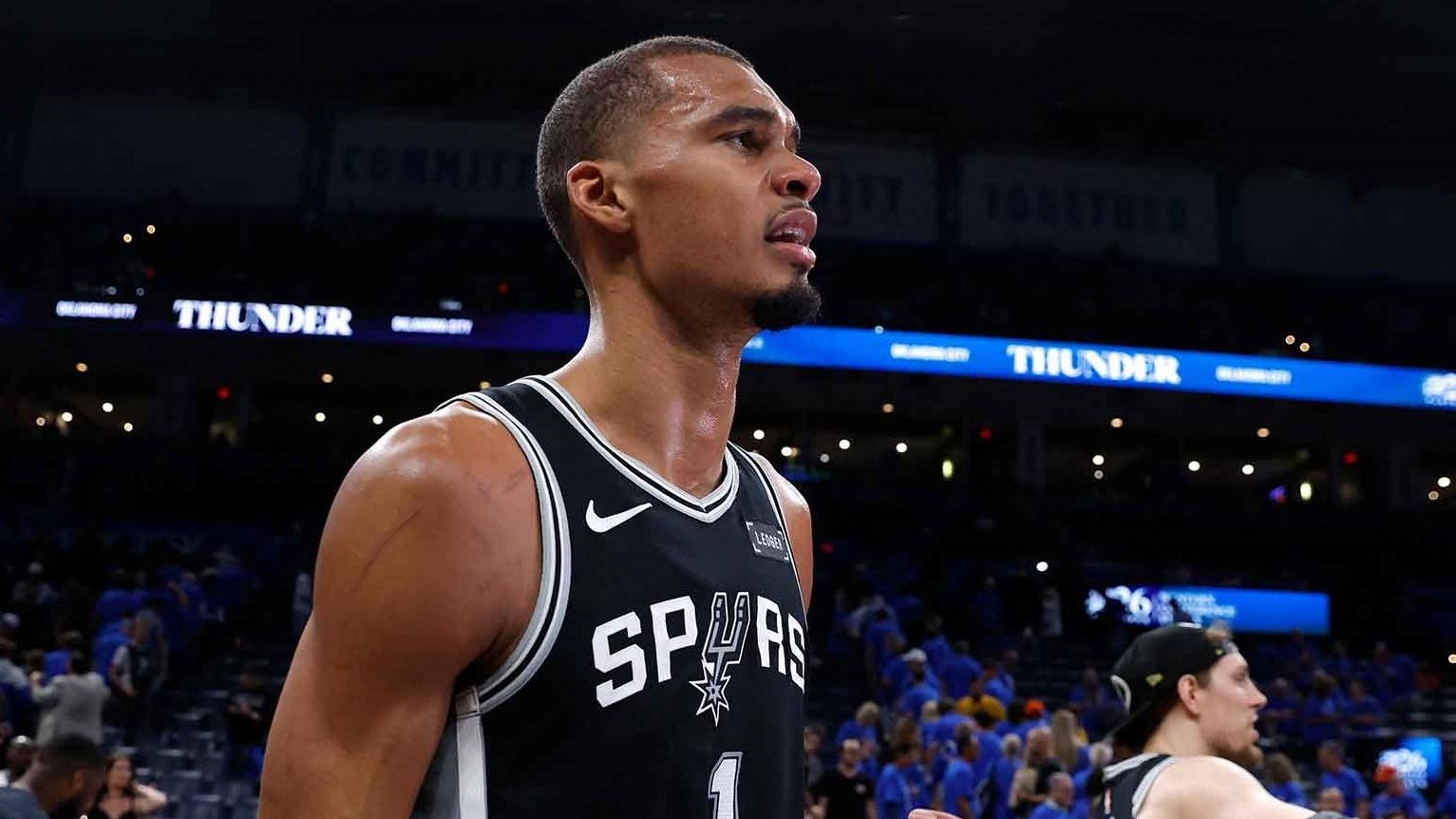 Spurs superfan Jackals makes Thunder fanbase revelation after Game 7
