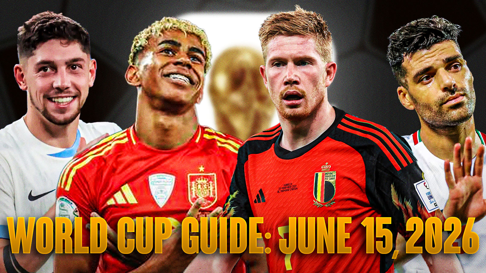 World Cup 2026 Daily Guide 6/15/26: Spain, Belgium headline solid slate