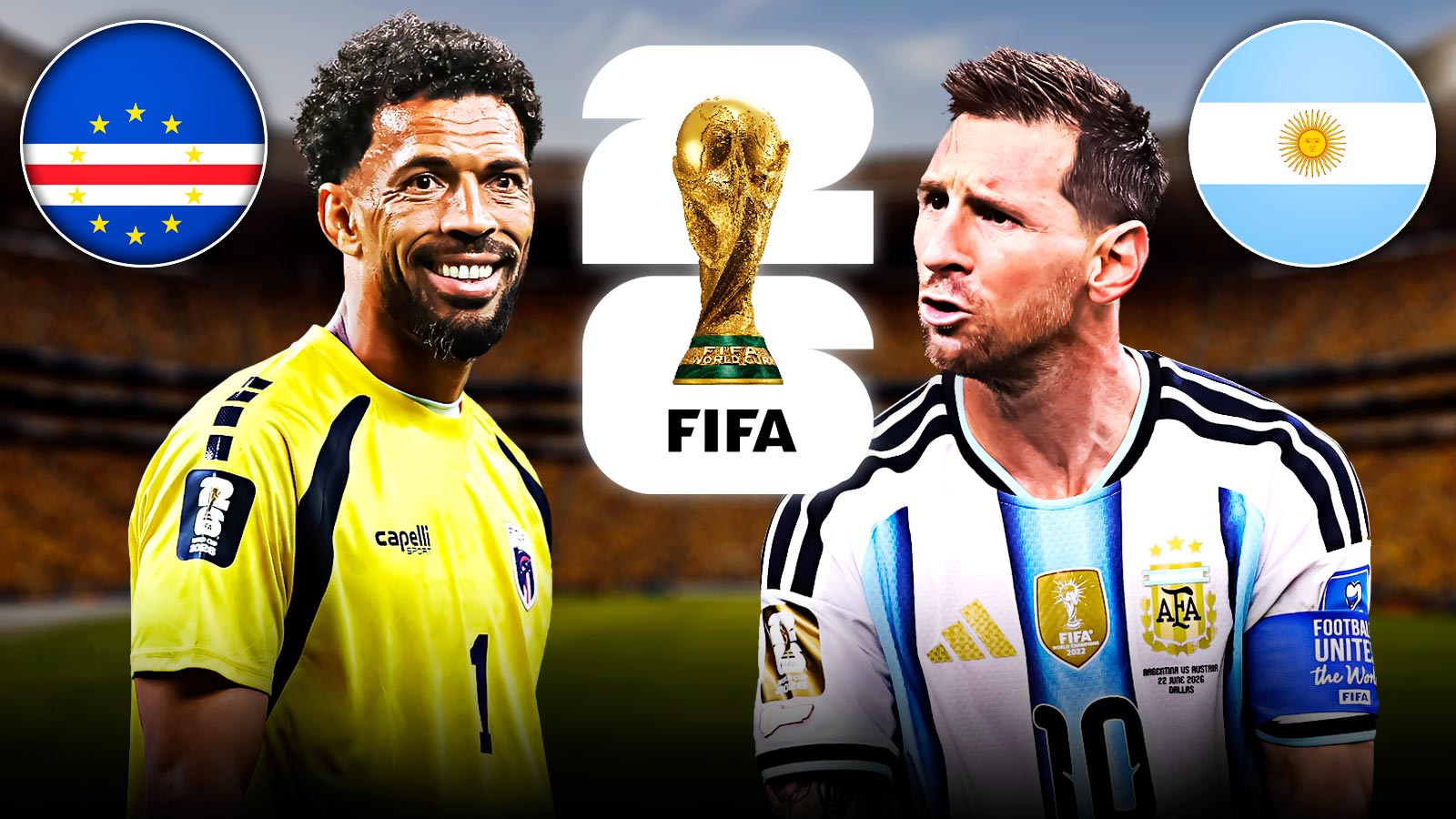 Cape Verde lands Lionel Messi, Argentina after advancing to Round of 32 in World Cup