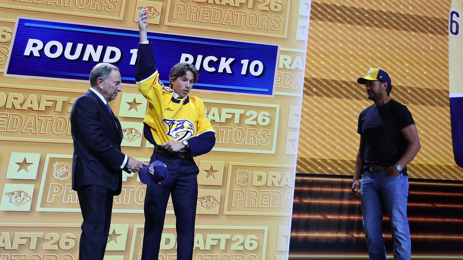 Predators’ Wyatt Cullen talks ‘special’ Luke Bryan moment at 2026 NHL Draft