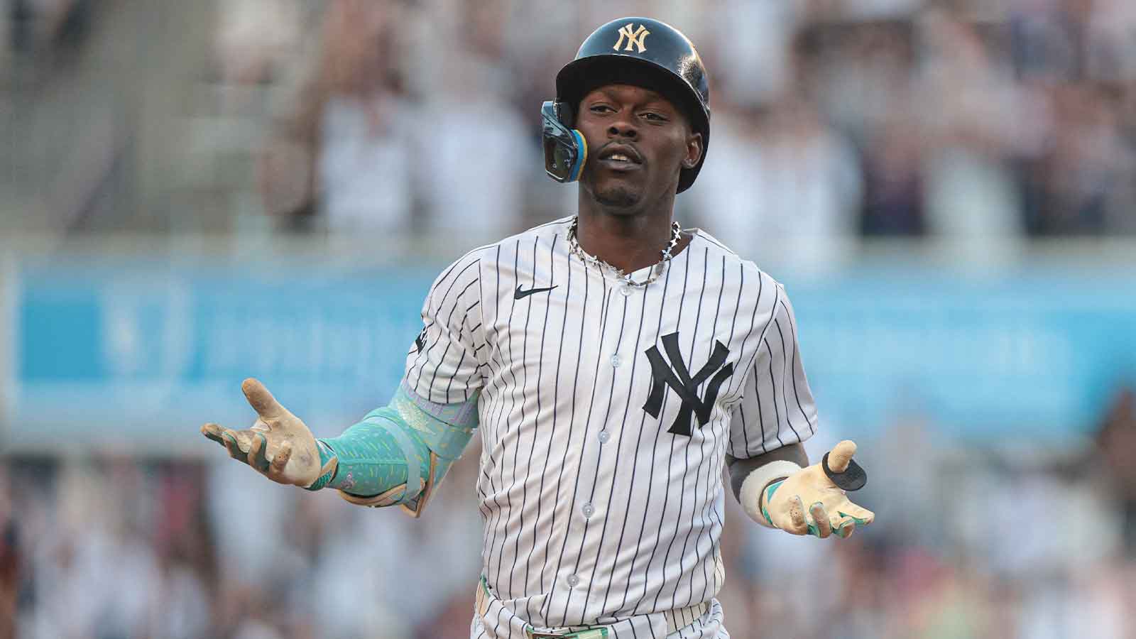 What Yankees’ Jazz Chisholm Jr. said after Guardians broadcaster’s Jimmy Fallon take