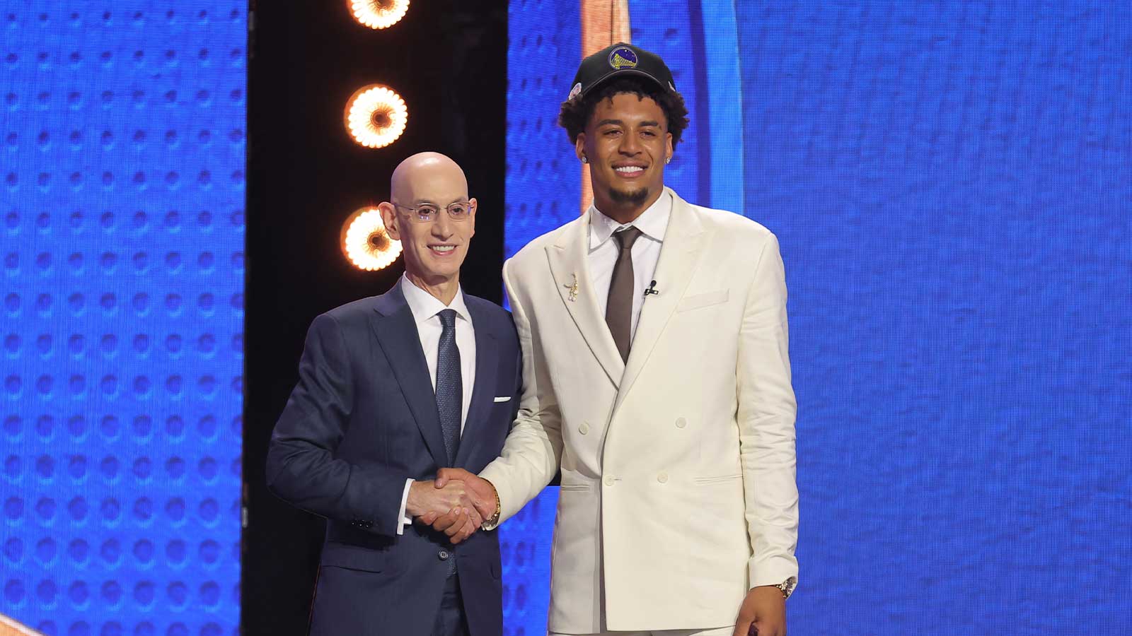 Warriors' Yaxel Lendeborg becomes instant fan favorite after humble draft reaction
