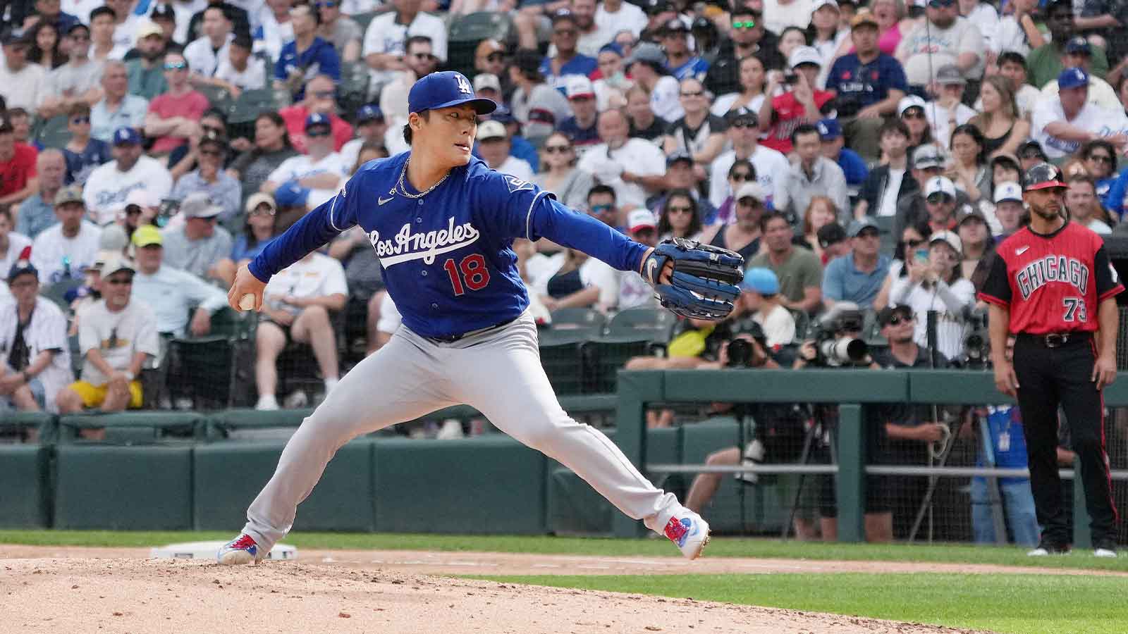 Dodgers’ Mookie Betts ends Yoshinobu Yamamoto’s perfect game in weirdest way possible
