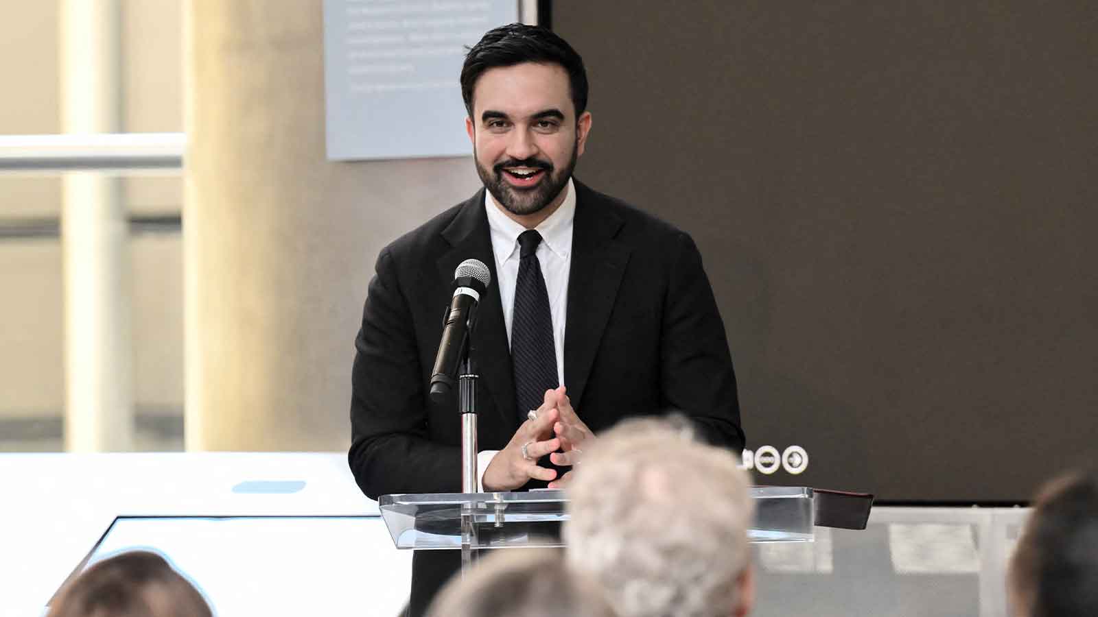 Zohran Mamdani reacts to viral ‘my mayor’s Muslim’ video after Knicks’ NBA championship