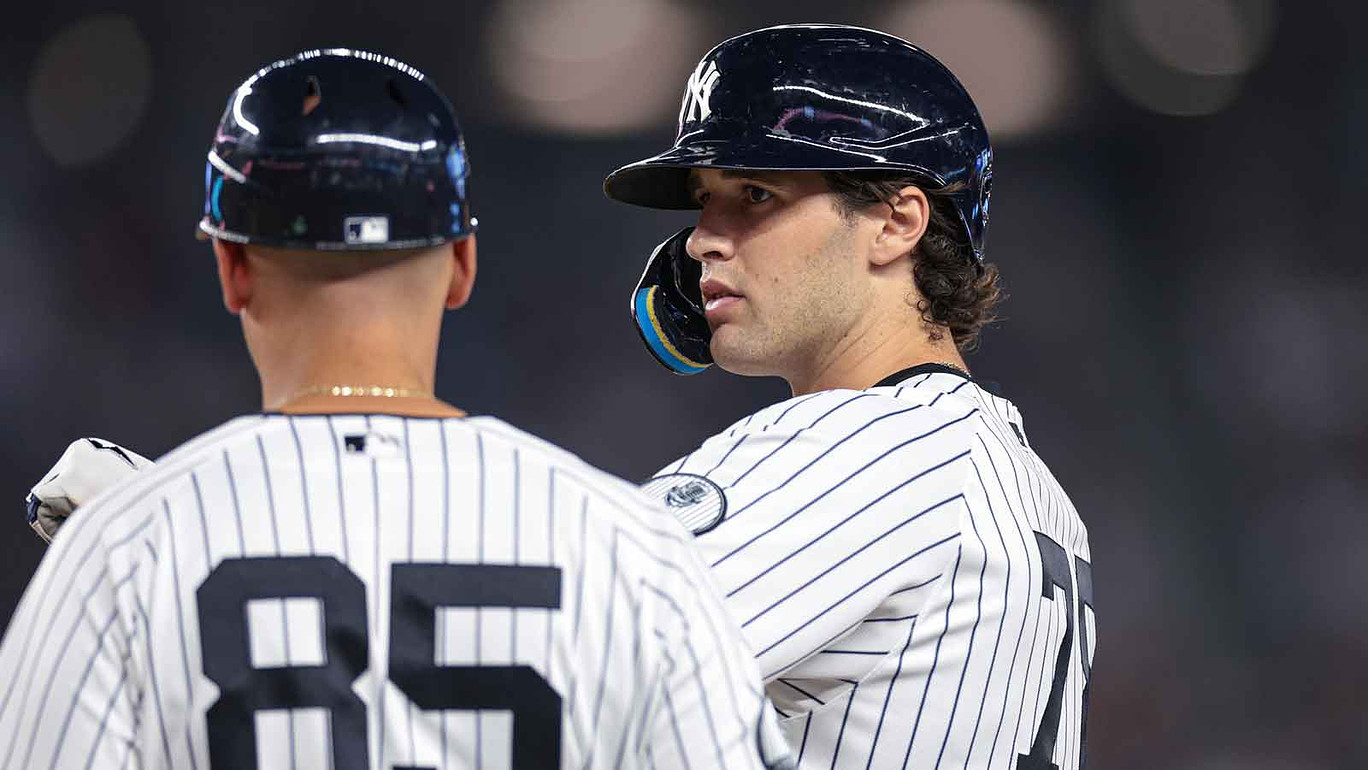 Watch Yankees top prospect Spencer Jones crush first MLB home run vs. Guardians